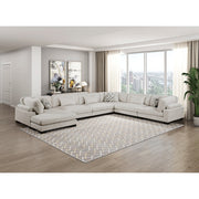 9555BEG-AC Armless Chair - 9555BEG-AC