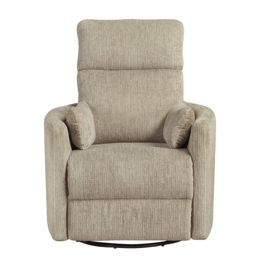 9555BRW-1SW Swivel Glider Reclining Chair - 9555BRW-1SW