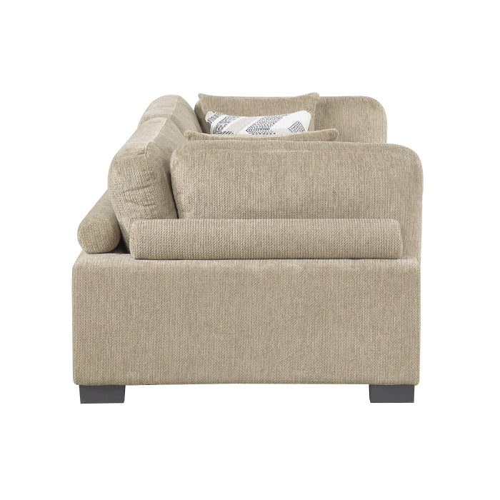 9555BRW-2* (2)Love Seat - 9555BRW-2*
