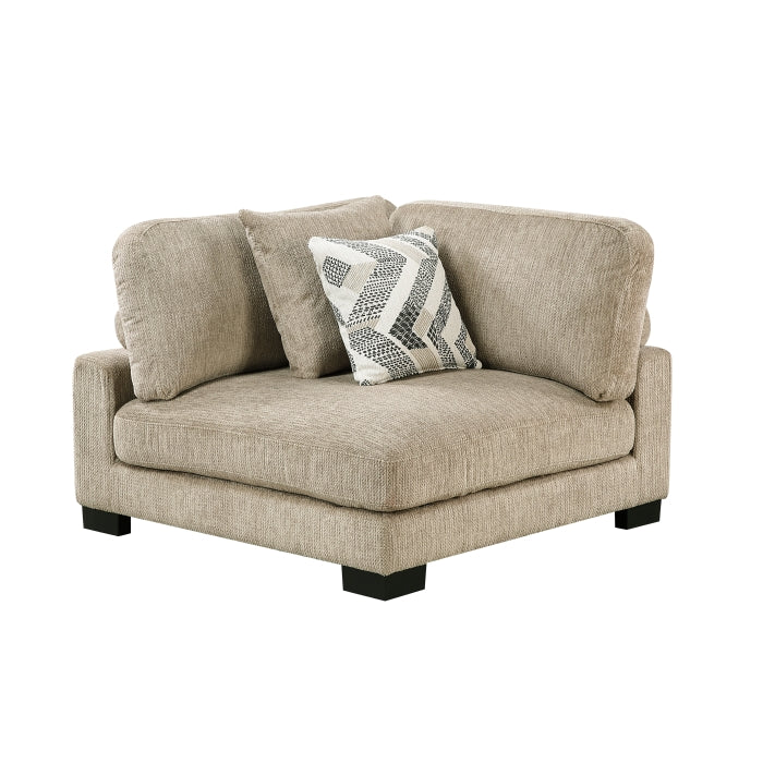 9555BRW-2* (2)Love Seat - 9555BRW-2*