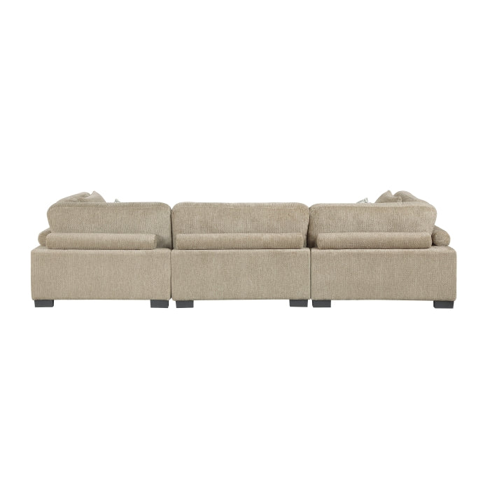 9555BRW-3* (3)Sofa - 9555BRW-3*