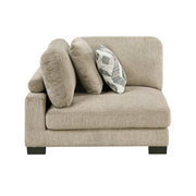9555BRW*42CR2AC (4)4-Piece Modular Sectional - 9555BRW*42CR2AC