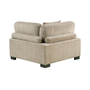9555BRW*42CR2AC (4)4-Piece Modular Sectional - 9555BRW*42CR2AC