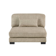 9555BRW*42CR2AC (4)4-Piece Modular Sectional - 9555BRW*42CR2AC