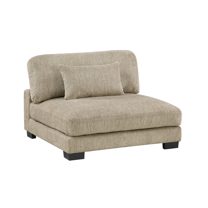 9555BRW*42CR2AC (4)4-Piece Modular Sectional - 9555BRW*42CR2AC