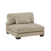 9555BRW*4CRACVCOT (4)4-Piece Modular Sectional with Chaise and Ottoman - 9555BRW*4CRACVCOT