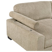 9555BRW*5CR2ACVCOT (5)5-Piece Modular Sectional with Chaise and Ottoman - 9555BRW*5CR2ACVCOT