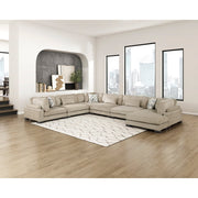 9555BRW-VC Reversible Chaise - 9555BRW-VC
