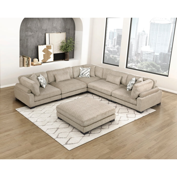 9555BRW-VC Reversible Chaise - 9555BRW-VC