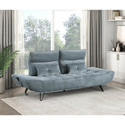 9556BUE-3PW Sofa with Power Adjustable Seat Depth and Manual Adjustable Headrests - 9556BUE-3PW
