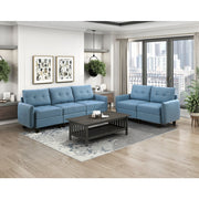 9557BUE-2* (2)Love Seat - 9557BUE-2*