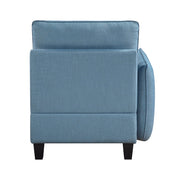 9557BUE*4SC (4)4-Piece Sectional with Storage - 9557BUE*4SC