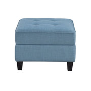 9557BUE*5SCOT (5)5-Piece Sectional with Storage and Ottoman - 9557BUE*5SCOT