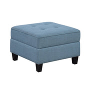 9557BUE*7SCOT (7)7-Piece Sectional with Storage and Ottoman - 9557BUE*7SCOT