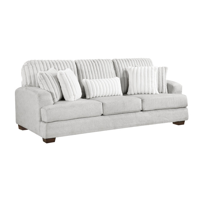 9558LG*2 2pc Set: Sofa, Love - 9558LG*2