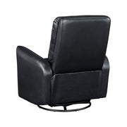 9570BLK-1SW Swivel Glider Reclining Chair - 9570BLK-1SW