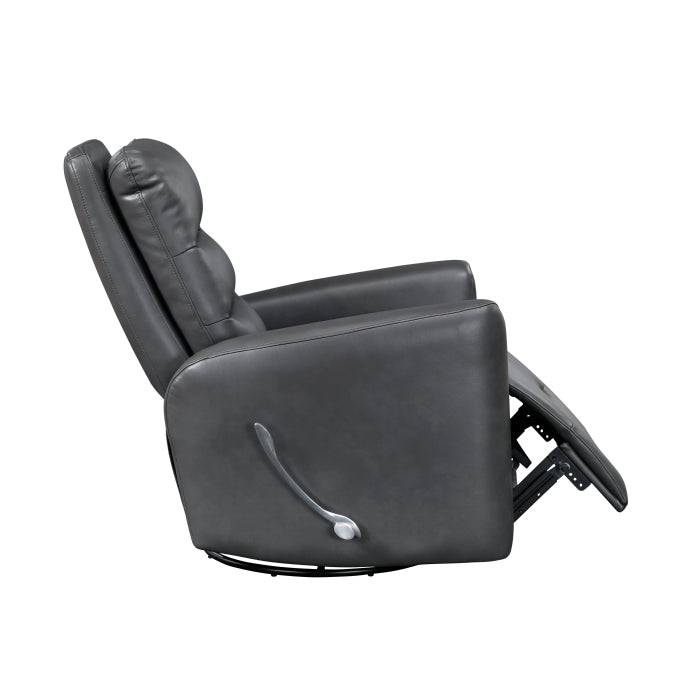 9570GRY-1SW Swivel Glider Reclining Chair - 9570GRY-1SW
