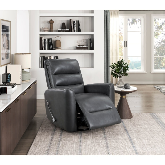 9570GRY-1SW Swivel Glider Reclining Chair - 9570GRY-1SW