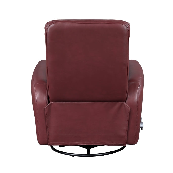 9570RED-1SW Swivel Glider Reclining Chair - 9570RED-1SW