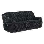 9577BK*2 2pc Set: Sofa, Love - 9577BK*2