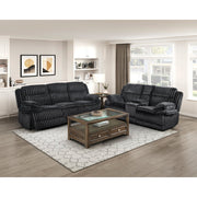 9577BK-3 Double Reclining Sofa - 9577BK-3
