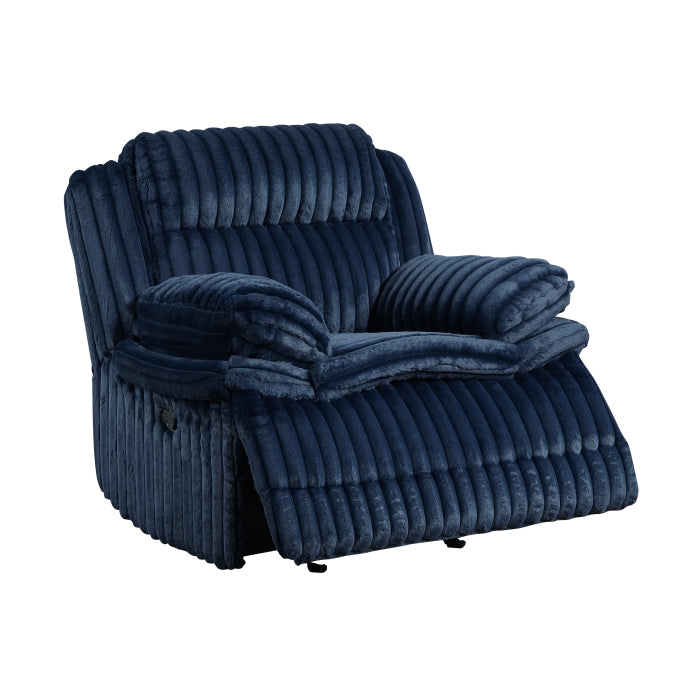 9577BU-1 Glider Reclining Chair - 9577BU-1