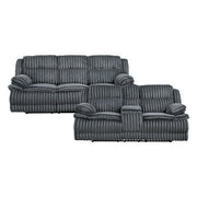 9577DG*2 2pc Set: Sofa, Love - 9577DG*2