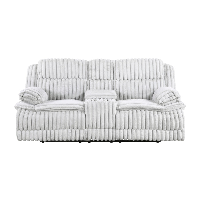 9577GY*2 2pc Set: Sofa, Love - 9577GY*2