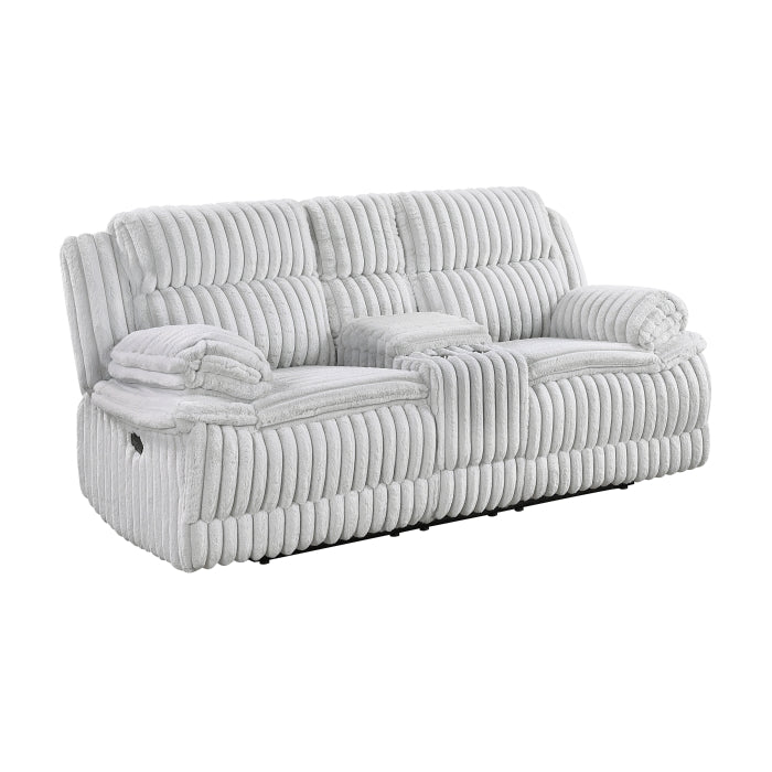 9577GY*2 2pc Set: Sofa, Love - 9577GY*2