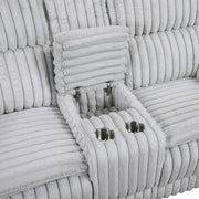 9577GY*2 2pc Set: Sofa, Love - 9577GY*2