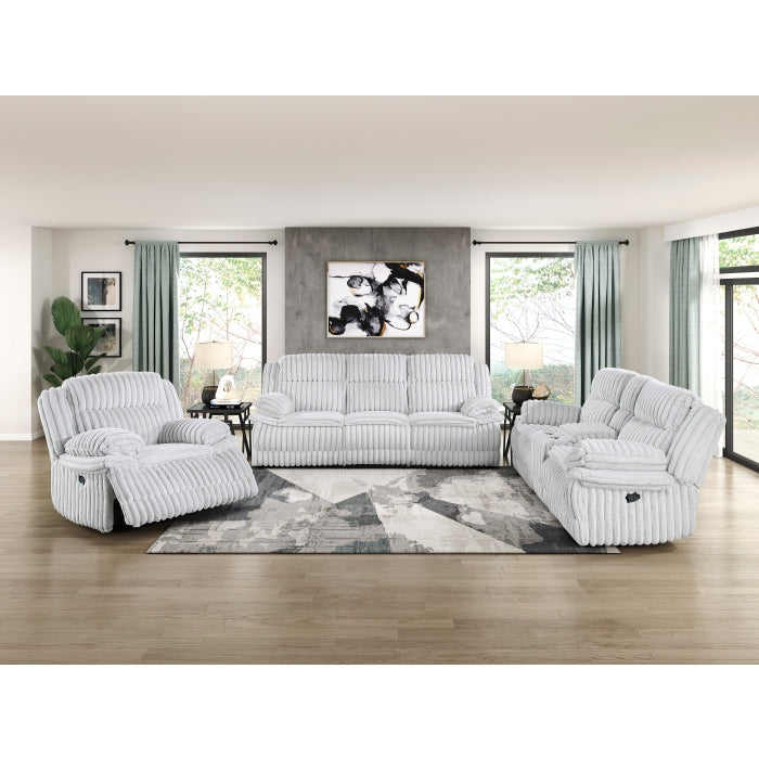 9577GY-3 Double Reclining Sofa - 9577GY-3