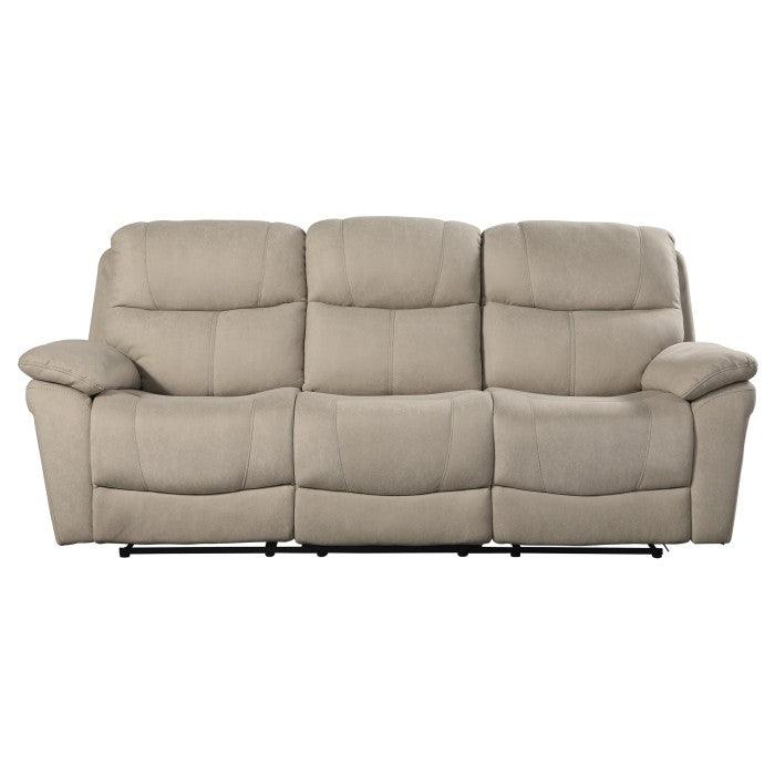 Longvale Double Reclining Sofa In Tan 9580Tn-3 | Homelegance