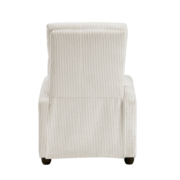 9588BEG-1PB Push Back Reclining Chair - 9588BEG-1PB