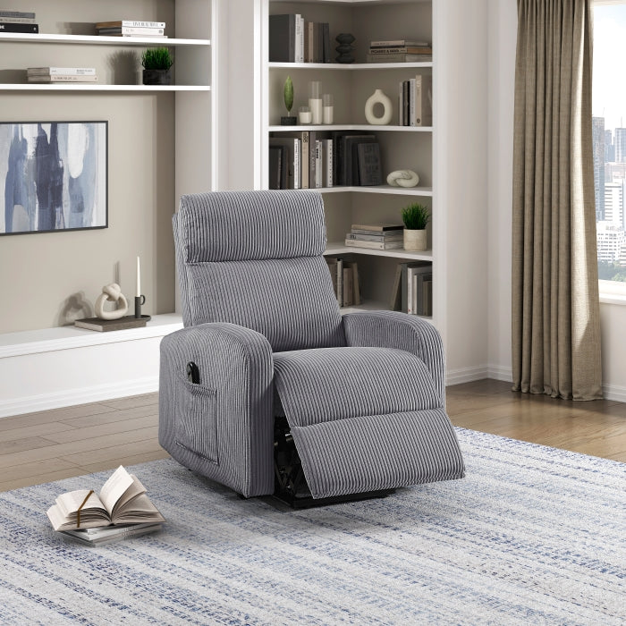 9588DGY-1LT Power Lift Chair - 9588DGY-1LT