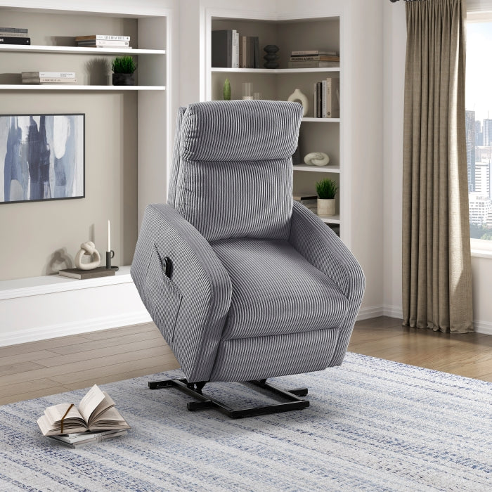 9588DGY-1LT Power Lift Chair - 9588DGY-1LT