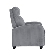 9588DGY-1PB Push Back Reclining Chair - 9588DGY-1PB