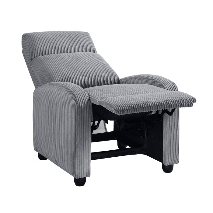 9588DGY-1PB Push Back Reclining Chair - 9588DGY-1PB