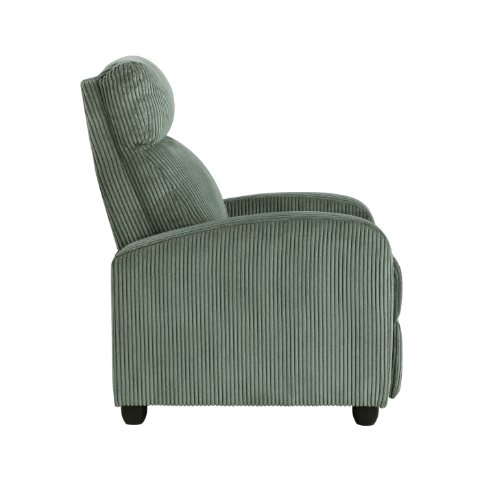9588GRN-1PB Push Back Reclining Chair - 9588GRN-1PB
