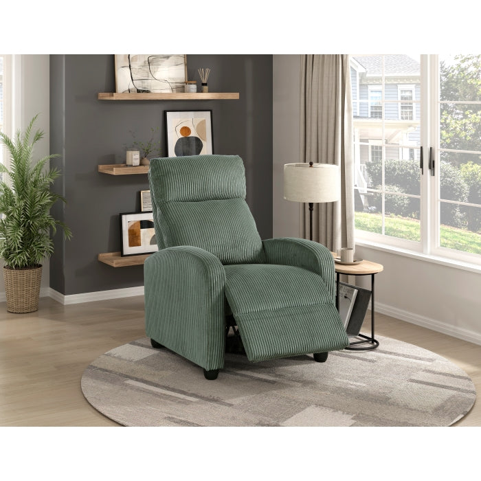 9588GRN-1PB Push Back Reclining Chair - 9588GRN-1PB