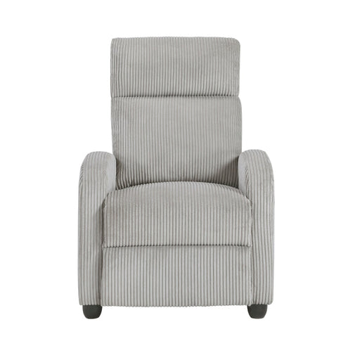 9588GRY-1PB Push Back Reclining Chair - 9588GRY-1PB