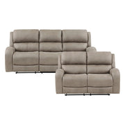 9601BR*2 2pc Set: Sofa, Love - 9601BR*2