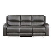9601GY*2 2pc Set: Sofa, Love - 9601GY*2