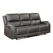 9601GY*2 2pc Set: Sofa, Love - 9601GY*2