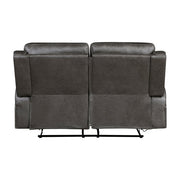9601GY*2 2pc Set: Sofa, Love - 9601GY*2