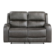9601GY-2 Double Reclining Love Seat - 9601GY-2