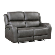 9601GY-2 Double Reclining Love Seat - 9601GY-2