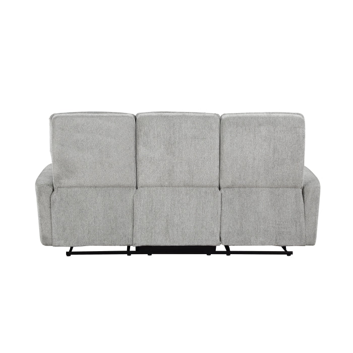 9610GY*2 2pc Set: Sofa, Love - 9610GY*2