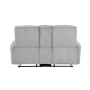 9610GY*2 2pc Set: Sofa, Love - 9610GY*2
