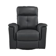 9620BLK-1 Swivel Glider Reclining Chair - 9620BLK-1