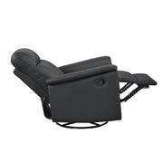 9620BLK-1 Swivel Glider Reclining Chair - 9620BLK-1